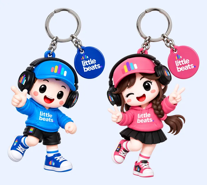 Keychain Little Beats